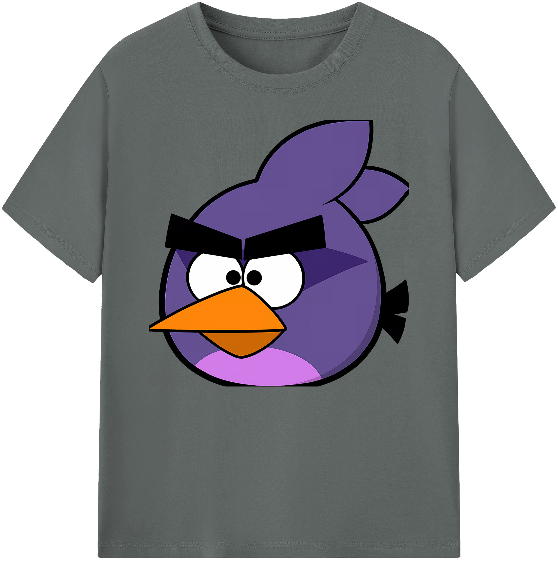 （画像用） Angry Birds アングリーバード 綿100％ メンズ半袖Tシャツ｜肌触りやわらか＆通気性